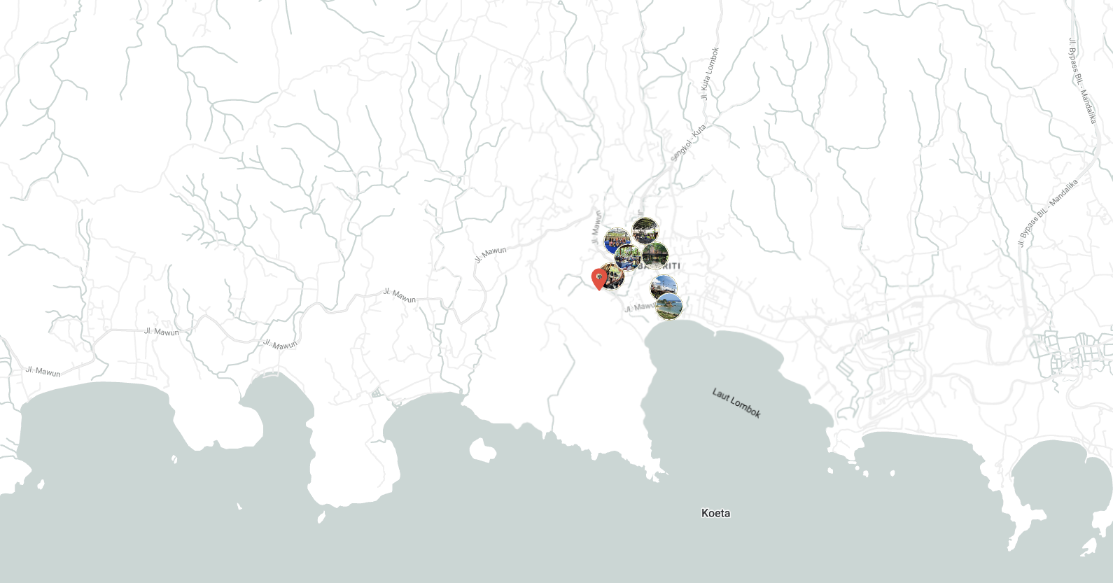 Gelegen in de hart van Kuta